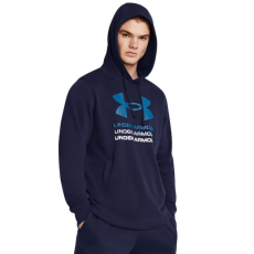 Under Armour Rival Terry Graphic kapucnis pulóver Blue XL