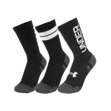 Under Armour UA Perf Tech Nov 3pk zokni Fekete M férfi zokni