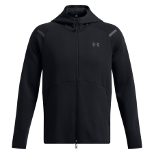 Under Armour Unstoppable FLC Fz HD kapucnis pulóver EU 1389352001 férfi fekete M férfi pulóver, kardigán