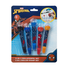Undercover Gmbh Scooli filctoll szett görgős nyomdával, 5 darabos, Spider-Man filctoll, marker