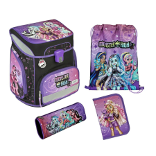Undercover Gmbh Scooli iskolatáska szett (5 részes), EasyFit, Monster High (5) iskolatáska