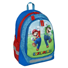 Undercover Gmbh Scooli tinédzser hátizsák, Super Mario iskolatáska