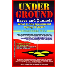  Underground Bases and Tunnels – Richard Sauder idegen nyelvű könyv