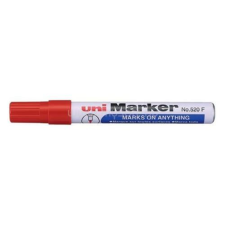 UNI Alkoholos marker UNI No.520 olajbázisú piros filctoll, marker