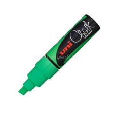 UNI Chalk Marker Pen PWE-8K Broad Chisel Tip - Fluorescent Green (2UPWE8KFLZ) filctoll, marker