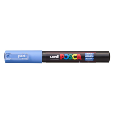 UNI Dekormarker 0,7-1mm, Uni Posca PC-1M égszínkék filctoll, marker