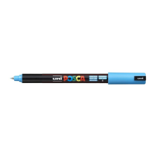 UNI Dekormarker 0,7-1mm, Uni, Posca PC-1MR világoskék filctoll, marker