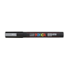UNI Dekormarker, 0,9-1,3 mm, UNI "Posca PC-3M", ezüst