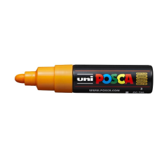 UNI Filctoll UNI Posca PC-7M ragyogó sárga toll