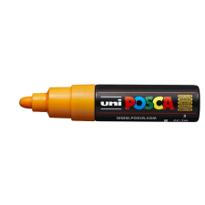 UNI Filctoll UNI Posca PC-7M ragyogó sárga filctoll, marker