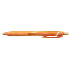  UNI Golyóstoll, 0,35 mm, nyomógombos, UNI &quot;SXN-150C Jetstream&quot;, narancssárga toll