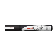 UNI Krétamarker 1,8-2,5mm, uni pwe-5m fekete filctoll, marker