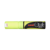 UNI Krétamarker, 8 mm, UNI "PWE-8K", fluor sárga
