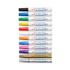 UNI Lakkfilc VEGYES szín/méret filctoll, marker