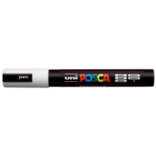 UNI PAINT Posca PC-5M - fehér, 1,8–2,5 mm filctoll, marker