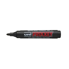 UNI PM-122 Prockey gömb hegyű fekete flipchart marker filctoll, marker