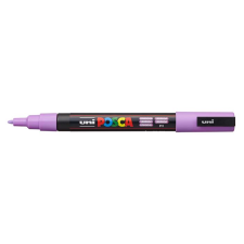 UNI Posca PC3M 0,9-1,3mm Dekormarker - Levendula (2UPC3MLEVENDULA) filctoll, marker