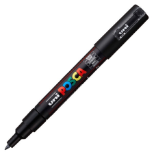 UNI Posca PC-1M 0.7mm Extra-Fine Marker - Fekete (2UPC1MF) filctoll, marker