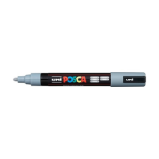 UNI POSCA PC-5M szürke marker filctoll, marker