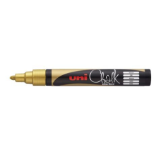 UNI PWE-5M folyékony kréta aranyszínű (PWE-5M GOLD(N)) filctoll, marker