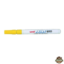 UNI PX-21 sárga lakkmarker filctoll, marker