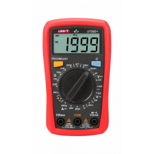 UNI-T UT33D+ digitális multiméter, Piros/Fekete mérőműszer