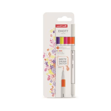 UNI Tűfilc készlet, 0,4 mm, UNI Emott Passion, 5 különböző szín (TUERZELEM5) filctoll, marker
