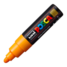 UNIBALL Dekormarker Uni Posca PC-7M 4.5-5.5 mm, kúpos, ragyogó sárga (bright yellow 3) filctoll, marker