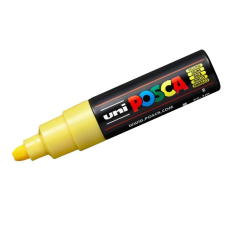 UNIBALL Dekormarker Uni Posca PC-7M 4.5-5.5 mm, kúpos, sárga (yellow 2) filctoll, marker