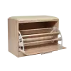 Unic Spot MILO CIPŐTARTÓ PAD, MDF+PU ÜLŐKE, SONOMA TÖLGY, 60X45X30CM