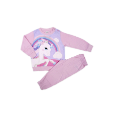  Unicorn hosszú ujjú gyermek pizsama UNI0422, rózsaszín, 92 CM gyerek hálóing, pizsama
