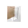 Unicspot Zuhanyfal fekete szegélyű 120x190 A-20P-3