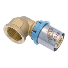  UNIDELTA 4009 press könyök, 20x2mm-3/4&amp;#34;B hűtés, fűtés szerelvény