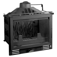 Uniflam Uniflam 600 Eco beépíthető fatüzelésű Kandalló #fekete kályha, kandalló