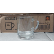  Uniglass üveg bögre, 25cl, Monaco, 1db bögrék, csészék