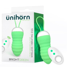 Ünihörn Brightgreen vibrációs tojás, távirányítóval vibrátorok