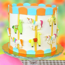  Unikornis-Alpaka fondant szett 2 darab sütés és főzés