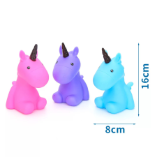  Unikornis játék 16*8cm 1db játék kutyáknak