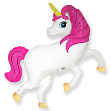 UNIKORNIS Pink Unicorn, Unikornis fólia lufi 36 cm party kellék