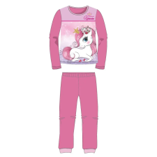 UNIKORNIS Princess Pink gyerek hosszú pizsama 5 év / 110 cm gyerek hálóing, pizsama