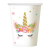  Unikornis Star papír pohár 6 db-os 266 ml
