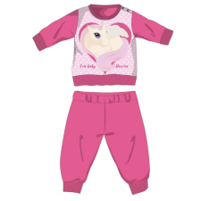  Unikornis téli pamut baba pizsama - interlock pizsama - pink - 92 gyerek hálóing, pizsama