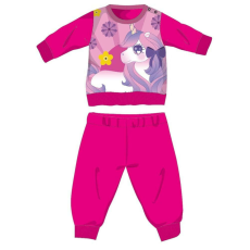  Unikornis téli vastag baba pizsama - pamut flanel pizsama - pink - 92