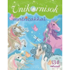 Unikornisok matricákkal - Zöld