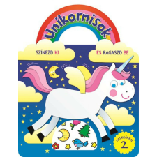 Unikornisok - Színezd ki és ragaszd be matricákkal 2. gyermek- és ifjúsági könyv