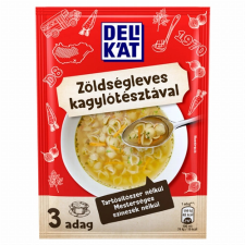Unilever Magyarország Kft. Delikát zöldségleves kagylótésztával 44 g alapvető élelmiszer