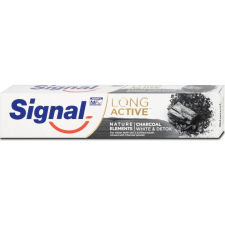 Unilever Signal Long Active Naturals Elements Charcoal White fogkrém 75 ml fogkrém