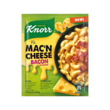 Unilever Zrt Élelmiszer Knorr alap Mac n Cheese Bacon 33g alapvető élelmiszer