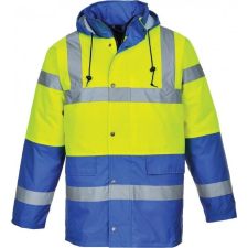 Unimet Portwest S466 Jól Láthatósági Kabát - M, Sárga/Királykék (KUR S466Y M) munkaruha