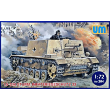  Unimodels 15cm Sturm-Infateriegeschutz 33 1:72 (UM284) makett